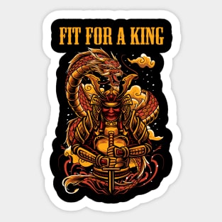 FIT FOR A KING MERCH VTG Sticker